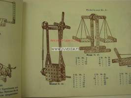 Merkur Metallbaukasten Vorlagenbuch