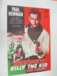 Billy the Kid - Henkipatto - Billy the Kid - Den laglöse -elokuvajuliste, Paul Newman, Lita Milan, Arthur Penn
