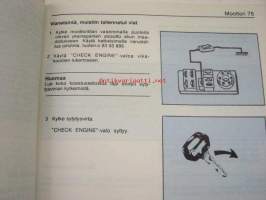 Saab 9000 Korjaamon käsikirja M 1989 0 Uutuudet -korjaamokirjasarjan osa