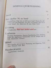 Hundens vård och fostran
