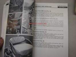 Massey Ferguson 165 tractor operator instruction book -käyttöohjekirja englanniksi