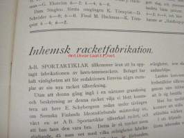 Lawn Tennis 1917 nr 3-4 -Suomen Tennisliiton lehti