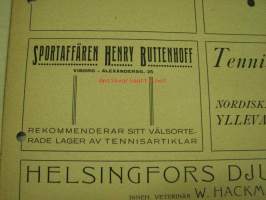 Lawn Tennis 1917 nr 2 -Suomen Tennisliiton lehti