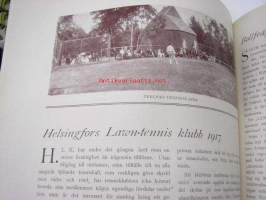 Lawn Tennis 1917 nr 7-10 -Suomen Tennisliiton lehti