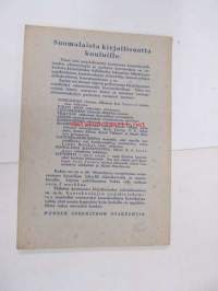 Eläinlastuja (Ilkityö, Hula...) Suomalaista kirjallisuutta kouluille IX