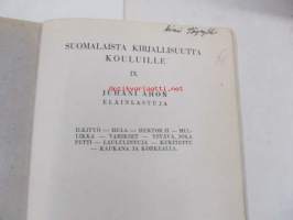 Eläinlastuja (Ilkityö, Hula...) Suomalaista kirjallisuutta kouluille IX