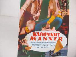 Kadonnut manner -elokuvajuliste