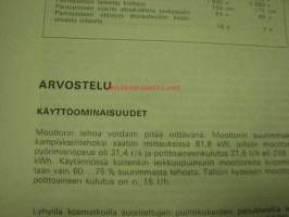 NIVA SK 5 ajopuimuri Vakola koetusselostus nr 962 1978