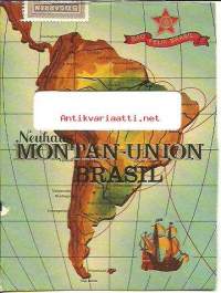 Montan-Union Brasil, sikarilaatikon kansi   - tupakkaetiketti