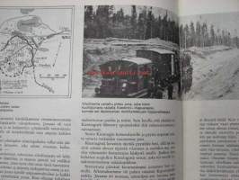 Kansa Taisteli 1969 nr 8, Sonksun vepsäläinen kylä, näköala Petsamon tuntureilta, vesilentokone, ruuhkaa Rautalahden motissa (2 kuvaa aiheesta), Kiestinki