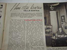 Uusi Suomi Sunnuntailiite 1939 nr 11 sis. mm. seur. artikkelit / kuvat; Saunojen pienoismalleja Kööpenhaminan terveysnäyttelyyn, Lentäminen on turvallista,