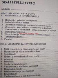 Terveyttä ja pitkää ikää vitamiineista ja hivenaineista