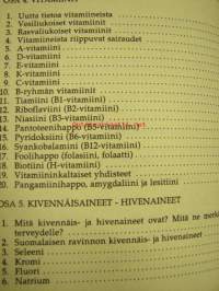 Terveyttä ja pitkää ikää vitamiineista ja hivenaineista