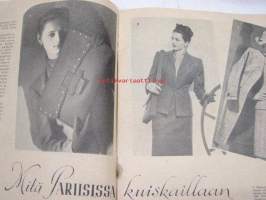 Eeva 1946 nr 9 lokakuu, sis. mm. seur. artikkelit / kuvat; kansikuva Ella Eronen, Neuvostonainen urheilee, Kesäleskien partnerit puhuvat, Maria Niemi (Karstula) -