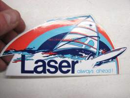 Laser always ahead -tarra