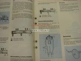 Saab 9000 5 Bromsar M 1985-1986- -korjaamokirjasarjan osa