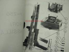 Tuiko P-250 prosessori puomivinssillä varaosaluettelo 1984