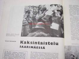 Kansa Taisteli 1962 nr 3, Valo Nihtilä - Puolueettomuutemme edellytyksistä, A. Ojala - Vastaisku Viipurin valleilla, Sulo Pasanen - Kaksintaistelu Saarimäessä,