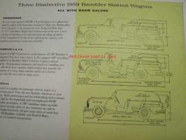 Rambler Station Wagons 1959 -myyntiesite