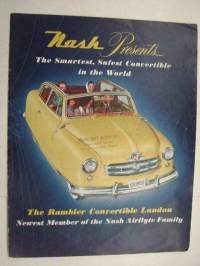 Nash Rambler Convertible Landau 1950 -myyntiesite