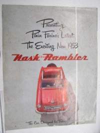 Nash Rambler 1953 -myyntiesite