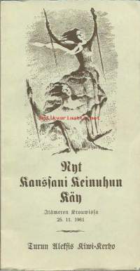 Nyt kansani keinuhun käy, Itämeren krouvista 25.11.1961