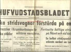 Huvudstadsbladet  nro 40 / 11.2.1940