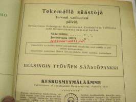 Työväen Urheilulehti 1926 -kesäjulkaisu, Kansikuvituslogo Ola Fogelberg, sis. mm. artikkelit / kuvat; Joukkovoima, Urheilu yhteiskunnallisena ilmiönä,