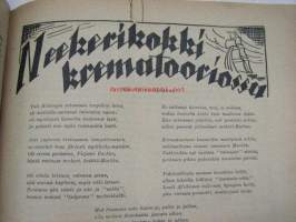 Työväen Urheilulehti 1926 -kesäjulkaisu, Kansikuvituslogo Ola Fogelberg, sis. mm. artikkelit / kuvat; Joukkovoima, Urheilu yhteiskunnallisena ilmiönä,
