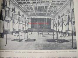 Työväen Urheilulehti 1926 -kesäjulkaisu, Kansikuvituslogo Ola Fogelberg, sis. mm. artikkelit / kuvat; Joukkovoima, Urheilu yhteiskunnallisena ilmiönä,