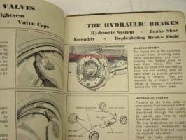 Morris Oxford (Series MO) Operation Manual -käyttöohjekirja
