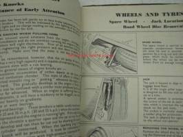 Morris Oxford (Series MO) Operation Manual -käyttöohjekirja