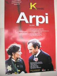 Arpi -elokuvajuliste, Fransciszek Pieczka, Jerzy Stuhr, Krysztof Kieslowski