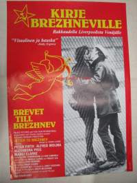 Kirje Brezhneville -  Brevet till Brezhnev -elokuvajuliste, Peter Firth, Alfred Molina, Alexandra Pigg, Chris Bernhard