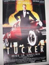 Tucker - mies ja unelma - en man och en dröm -elokuvajuliste, Jeff Bridges, Joan Allen, Francis Ford Coppola