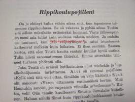 Elämäsi edessä - Naisten Raittiuskeskuksen julkaisu rippikoululaisille -kansikuvitus todennäköisesti Martta Wendelin? (ei signeerattu eikä mainita kuvittajana)