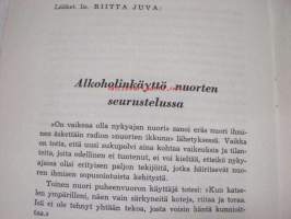 Elämäsi edessä - Naisten Raittiuskeskuksen julkaisu rippikoululaisille -kansikuvitus todennäköisesti Martta Wendelin? (ei signeerattu eikä mainita kuvittajana)