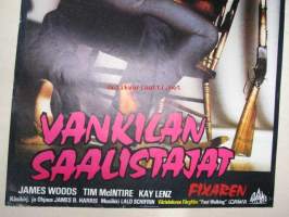 Vankilan saalistajat - Fixaren -elokuvajuliste, James Woods, Kay Lenz, James B. Harris