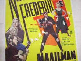 Maailman rikkain tyttö - Världens rikaste flicka -elokuvajuliste, Nina, Fredrik, Lau Lauritzen