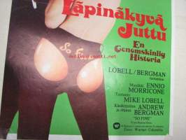 Läpinäkyvä juttu - En genomskinlig historia -elokuvajuliste, Ryan O&#039;Neal, Jack Warden, Andrew Bergman