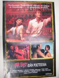 Far East - idän poltteessa -elokuvajuliste, Bryan Brown, Helen Morse, John Duigan