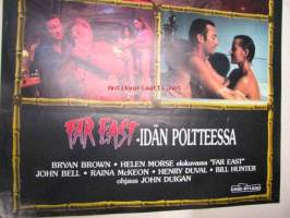 Far East - idän poltteessa -elokuvajuliste, Bryan Brown, Helen Morse, John Duigan