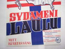 Sydämeni laulu - Mitt hjärtasång -elokuvajuliste
