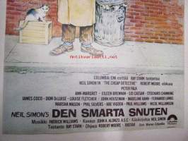 Tosi välkky dekkari - Den smarta snuten -elokuvajuliste, Peter Falk, Ann-Margret, Robert Moore