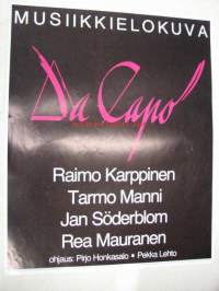 Da Capo -elokuvajuliste, Raimo Karppinen, Tarmo Manni, Pirjo Honkasalo