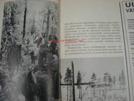 Kansa Taisteli 1976 nr 1, tunnussana Kemi, Suomussalmen taistelualueen kartta, JR 57 Lumisuon &quot;joulupukkipataljoonasta&quot;