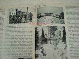 Kansa Taisteli 1976 nr 1, tunnussana Kemi, Suomussalmen taistelualueen kartta, JR 57 Lumisuon &quot;joulupukkipataljoonasta&quot;