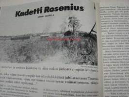 Kansa taisteli 1976 nr 6 (kannessa Mannerheim, Heinrichs ja Öhquist), Lauri Harvila: Suomen armeijan käyttämät aseet 1918-1945, kranaatinheittimet, 3 päivää