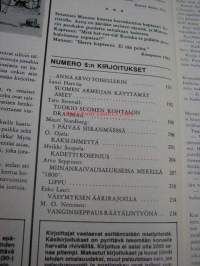 Kansa taisteli 1976 nr 6 (kannessa Mannerheim, Heinrichs ja Öhquist), Lauri Harvila: Suomen armeijan käyttämät aseet 1918-1945, kranaatinheittimet, 3 päivää