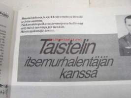 Kansa taisteli 1982 nr 6 - 25 vuotta - juhlanumero , Hitler hengenvaarassa, Aunuksesta tuli äkkilähtö Urho Nissinen muistelee, Sakari Alapuro: taistelin